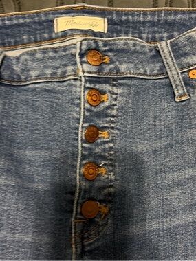 Madewell Button-Fly High-Rise Jeans